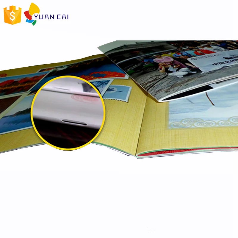 Professional Factory A4 Glossy Magazine Staples Printing Services Book