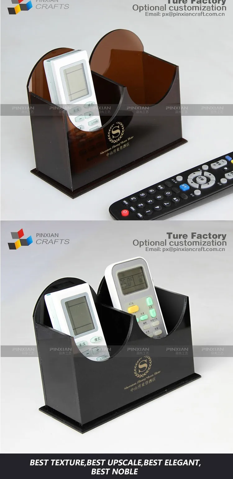 Casa De Control Remoto De Tv De Escritorio Personalizado Caja De