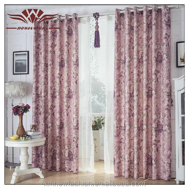Flora Tule- Top Katoen Gordijn Paneel,Modern Design Prinited ... Flora Tule- Top Katoen Gordijn Paneel,Modern Design Prinited ...