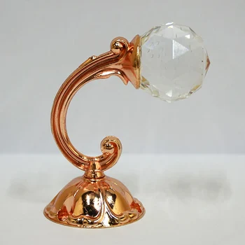 Luxury Crystal Cap Plating Curtain Tieback Hook Buy Crystal