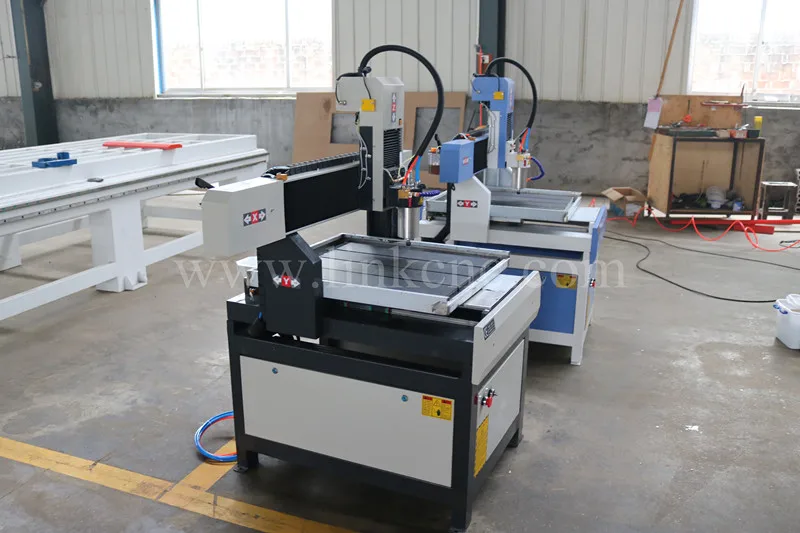 Factory supply customized 4 axis table move cnc router machine 6060 for wood/metal