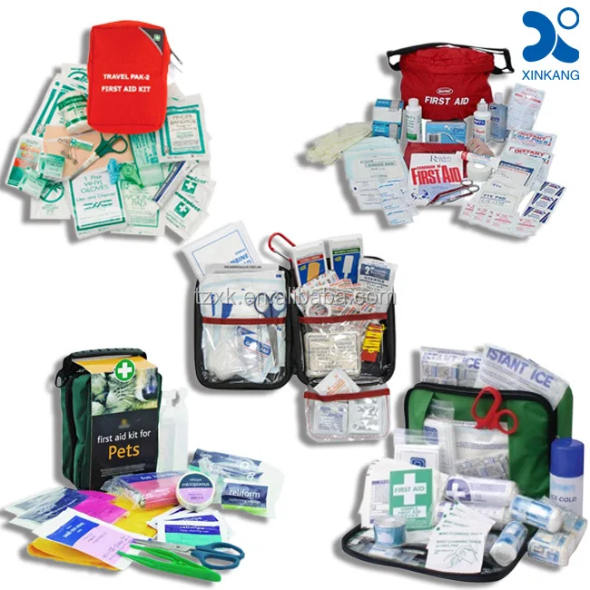 Survival Handy Cute First Aid Kit With Supplies Car First Aid Kit With