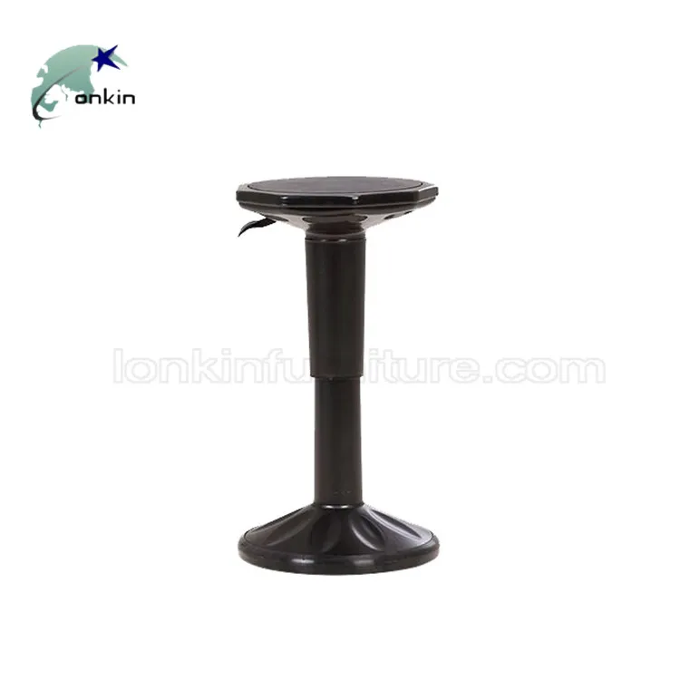 Height adjustable ergonomic Active Sitting wobble stool chair for bar