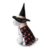 New Funny Dog Cats Clothes Costume Pet Puppy Cute Cosplay Costume with Hat Puppy Clothes for Halloween Holiday
