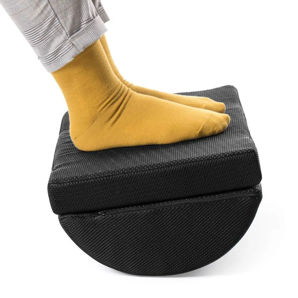 Adjustable Office Nonslip Foot Cushion,Foam Rest Cushion Under Desk