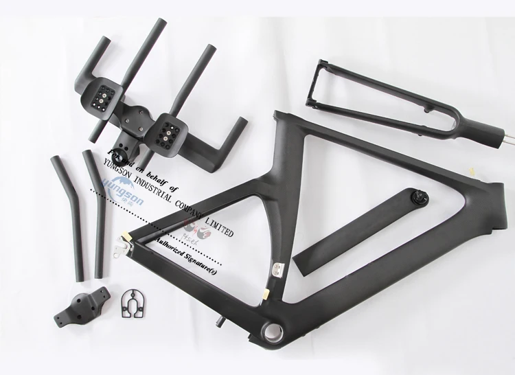 High Modulus Carbon Fibre Superior Stiffness Intergrated Bicycle Frame