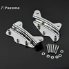 Motorcycle Chrome 4 Point Docking Hardware Kit for Harley Davidson Touring 2009-2013 10 11