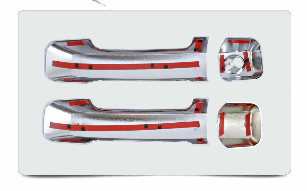 ABS Plastic Chrome Door Handle Cover No PSKH Parts For Toyota Tundra Fj Cruiser 2D 2007-2013 d.jpg