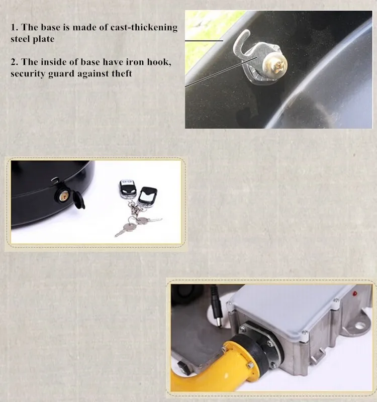 Electric Remote Control Car Key Lock Remote Parking Lock - Buy Parking