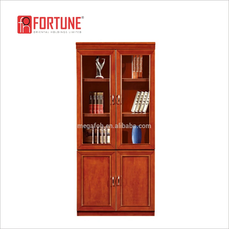 Top Selling Antique Wooden Office Credenza Book Cabinet Fohs