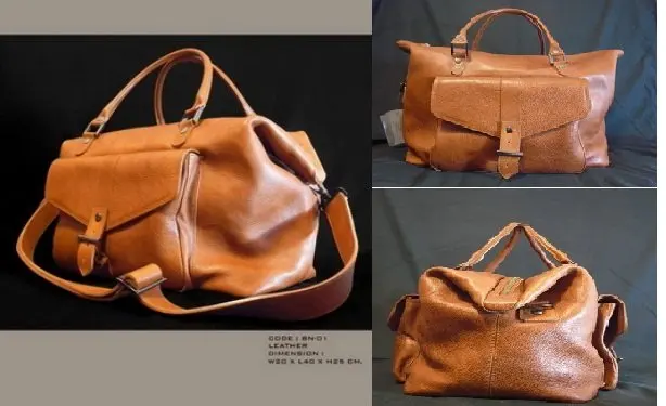 genuine leather travel bags