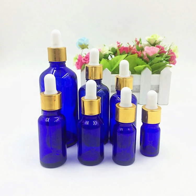 Beauty Blue 250 Ml Massage Oil Bottles With Black Lid Buy 250 Ml Oil Bottles Glass Bottles For
