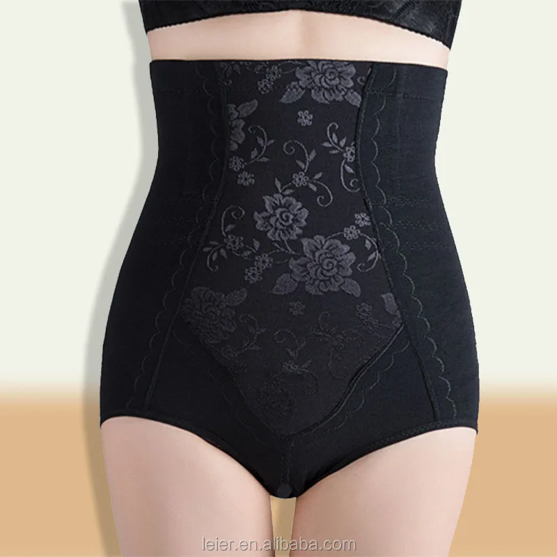 Plus Size Women Firm Control Shapewear Girdle Lace Shapwear Panties