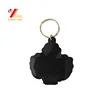 Customized Embossed Shoe Rectangular 3d Soft Slippers Shape Pvc Keychain