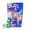 Recycled Eco Friendly Corn Starch Ziplock Stand Up Food Packaging 100% Compostable Biodegradable Plastic Pouch Bag Wholesale