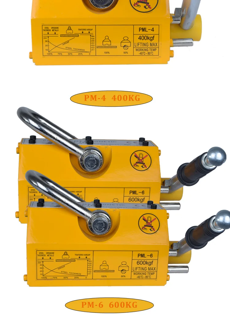 10 ton Handling Steel Plates Lifting Magnets