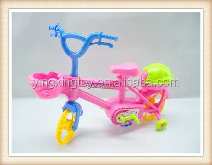 small plastic toy bike