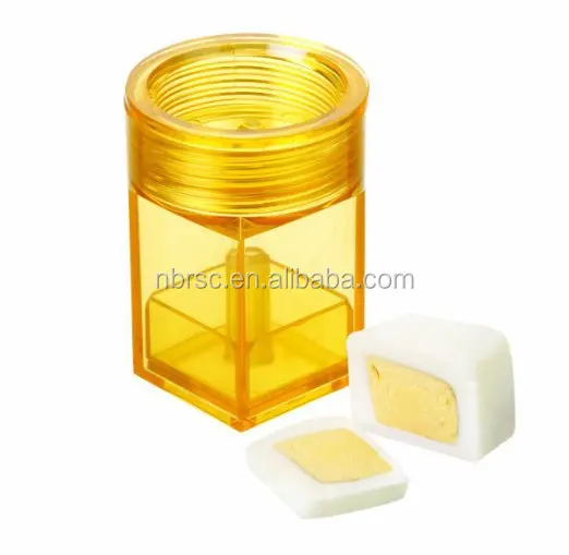 Magic Kitchen Tool Plastic Egg Cuber Squre Egg Press Cube Box01.jpg