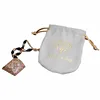 Wholesale Screen Printed Logo Microfiber Gift Pouch for Jewelry