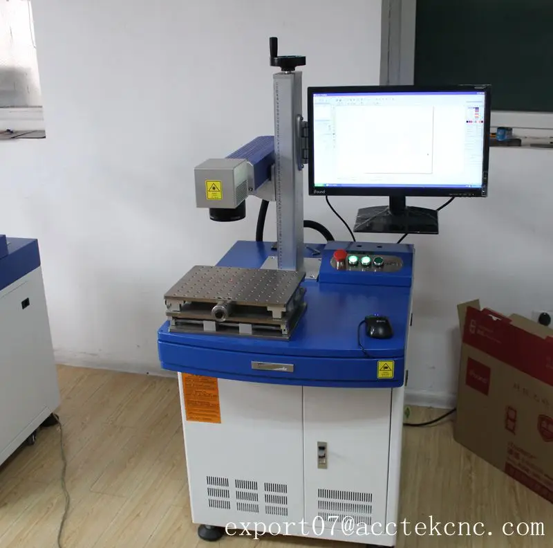 30w raycus fiber laser source fiber laser marking machine price for metal