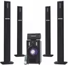 5.1 ch ahuja wireless mic surround system with LED light speakers