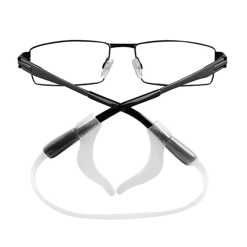 运动弹性硅胶眼镜带带耳夹挂钩套件为孩子婴儿安全眼镜架眼镜固定器