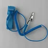 ESD Dual Cord Metal Conductive Adjustable Fabric Cleanroom Reusable Custom Bracelet Banana Socket Elastic Antistatic Wrist Strap