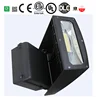 Manufacture wholesale area lighting IP65 ultra efficient 30w 20w full cutoff led wall pack light with adjustable head