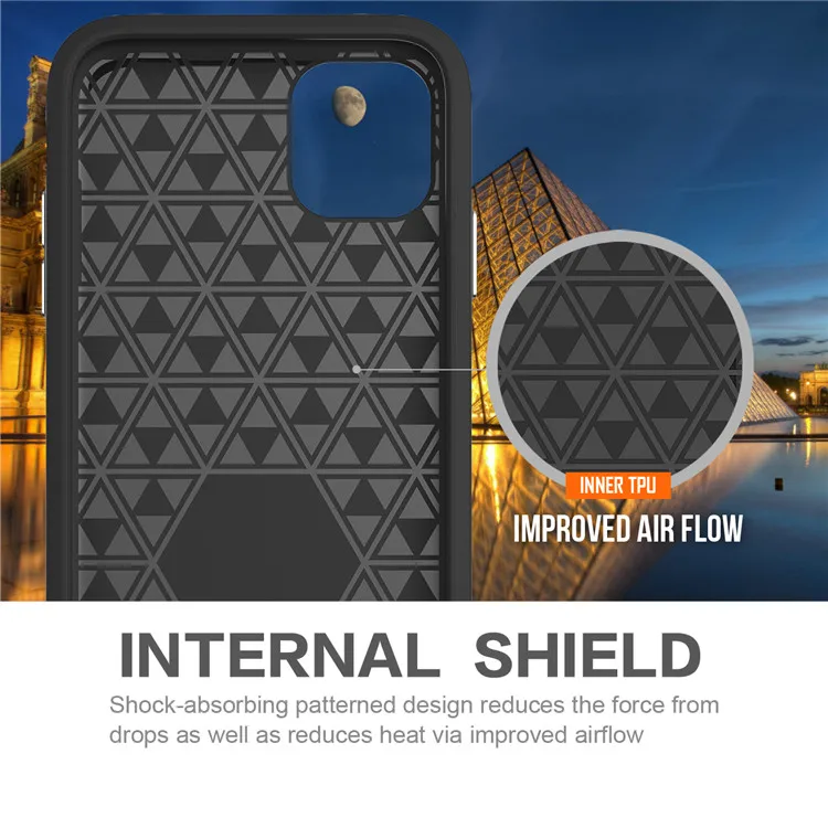 2019 New Accessory For Iphone 11 Armor Case For Iphone XI Rugged Mobile Phone Cover