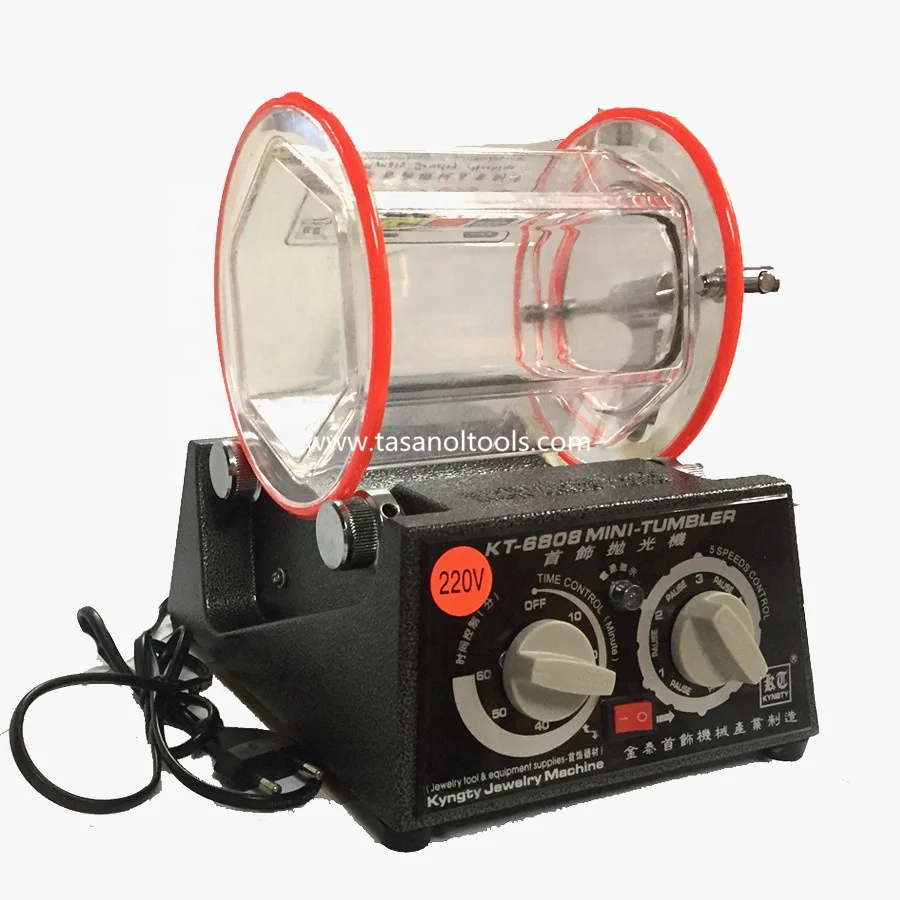 Jewelry Making Tools KT6808 Mini Rotary Tumbler Jewelry Polishing