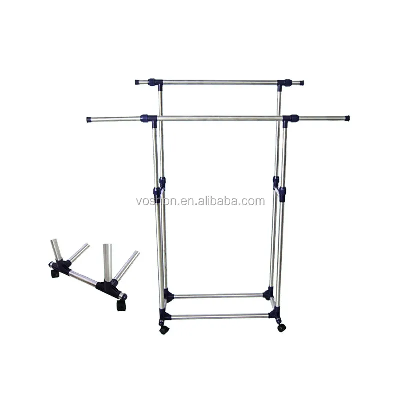 High Quality Moving Stainless Folding Clothes Hanger Buy Moving