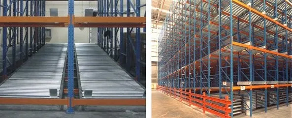 Fluent Rack Rail Roller Sliding Fluent Rack Gravitational Roller Racks Automatic ...