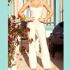 2018 New Arrival Wholesales Price Sexy Backless Sleeveless Gallus Bandage jumpsuit