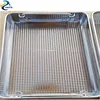 Factory cheap large Stainless Steel Perforated Sink Strainer/container with wide drain