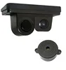 no drill backup sensor plate parking sensors 2 In 1 Integrated Video Car Parking assistant Sensor System