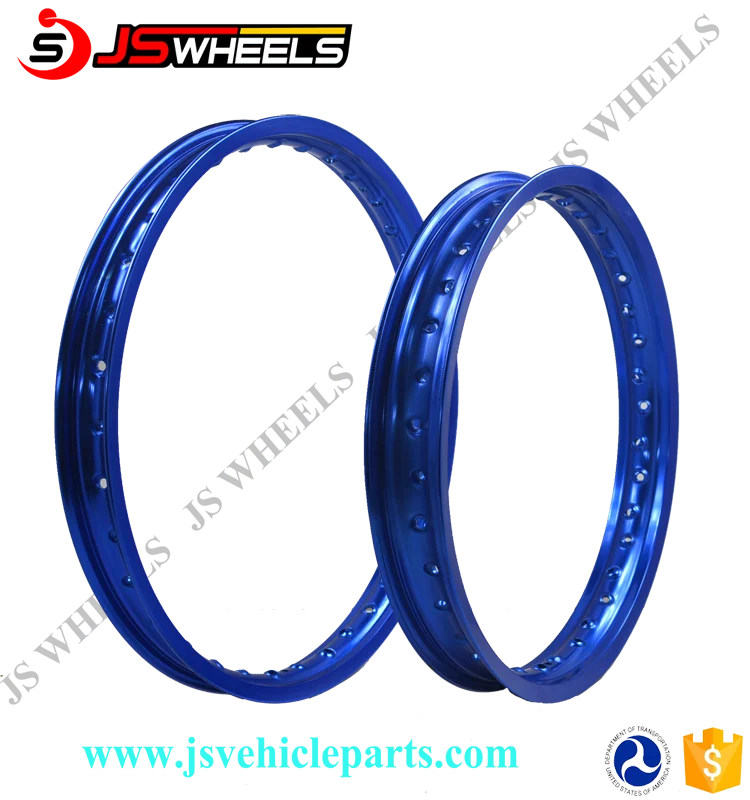 Cheap Motorcycle Wheels / Sxf Exc Supermoto Wheel Sets Red Hubs With