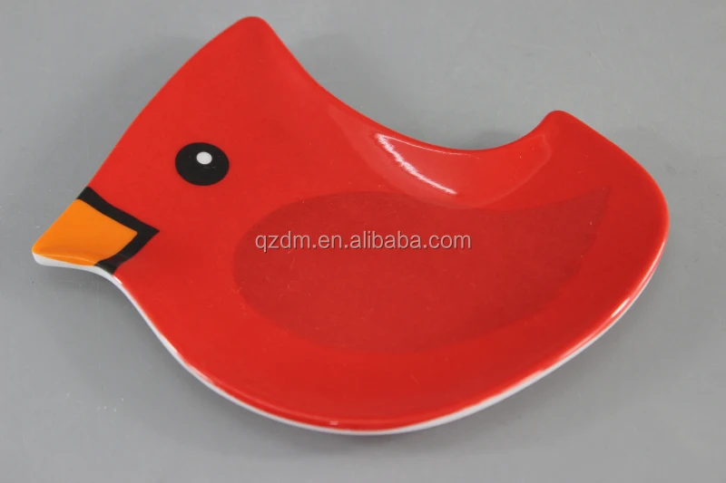 Bird Shape Melamine dinner plate , Dessert Dishes