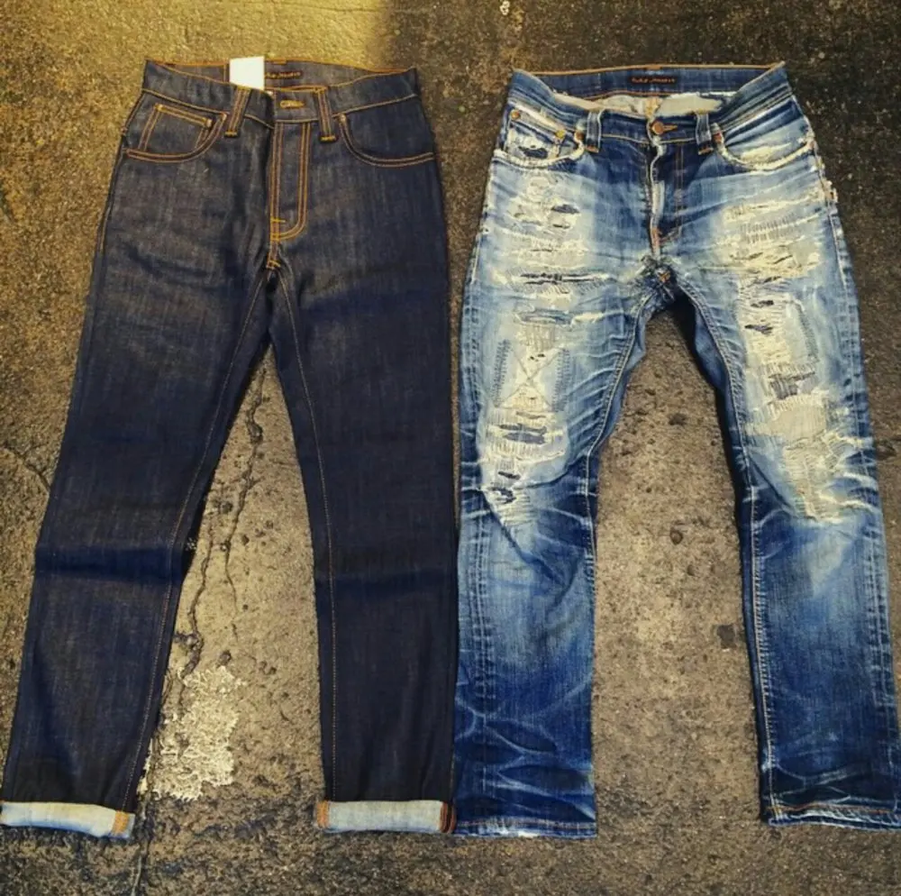 custom selvedge jeans