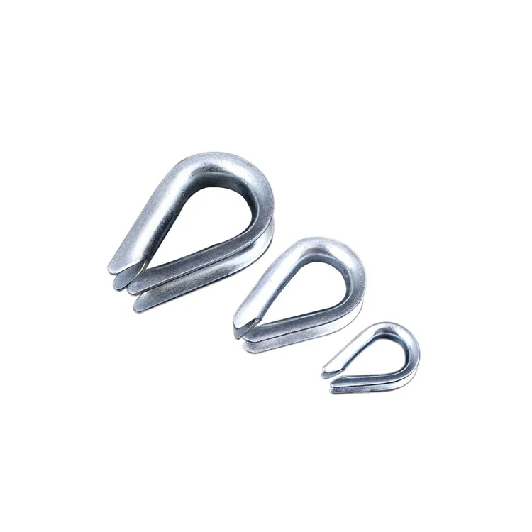 High Quality Triangle Chicken Heart Ring Tube Ring Surface Galvanized Thimble Connector Accessories