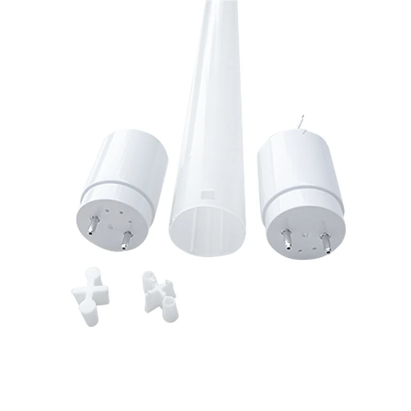 Factory cheap price RoHS 2ft 4ft led T8 full PC Tube light profile/ housing/ parts/fitting/fixture