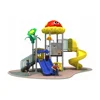 2019 Professional Manufacturer Outdoor Playground Equipment Fantastic Children Play Plastic slide Structure Set For Kids
