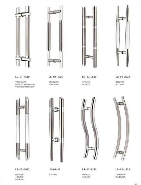 Quality Stainless Steel Tempered Glass Door Handle Buy Stainless