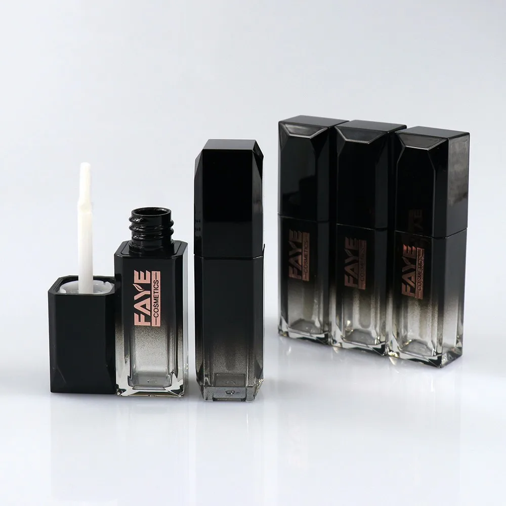 Wholesale Lip Gloss Packaging,Empty Square Unique Lip Gloss Container