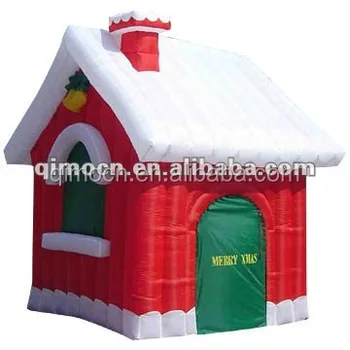 Hot Inflatable Christmas Hut/santa House Hut - Buy Inflatable Christmas ...