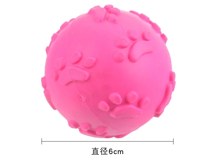 Eco Friendly And Non Toxic Footprint Paws Printed Ball Cheap Cute ...