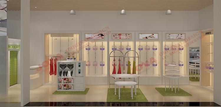 Lingerie Shop Fitting Display Stand Rack Store Display Furniture Of ...