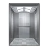 VVVF control lift gate stainless steel elevator door ups travel cable