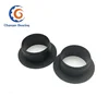 flanged plastic nylon bushing with flange as per your drawing PA6 POM PTFE ABS