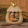 led light nativity set polyresin items religious items