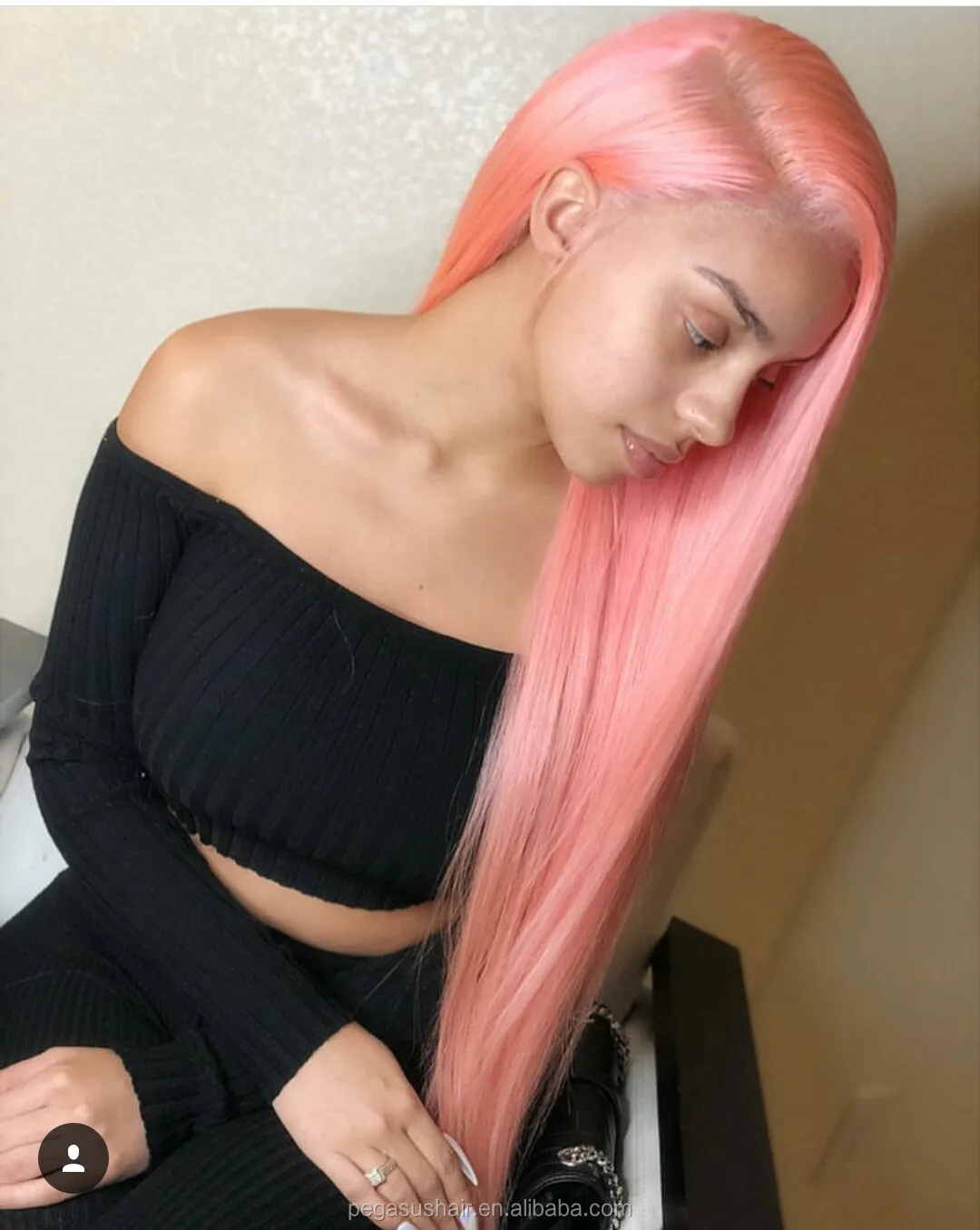 Pink Human Hair Lace Front Wig,Straight Virgin Remy Hair 100 Human Hair,Wholesale  130% Density Indian Hair Wig With Baby Hair - Buy Pink Human Hair,Lace  Front Wig,Virgin Remy Hair Product on Alibaba.com